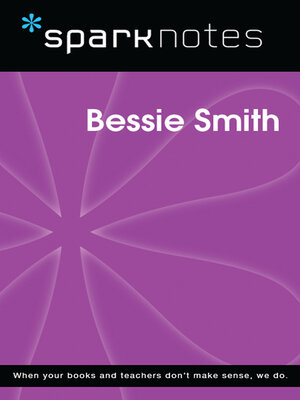 cover image of Bessie Smith (SparkNotes Biography Guide)